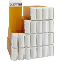 Epilwax 24 Cartuchos Roll-On de Cera Depilatoria Tibia Cera roll on de 100 ml Miel cera profesional de alta calidad para…